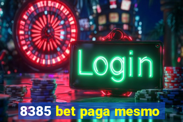 8385 bet paga mesmo